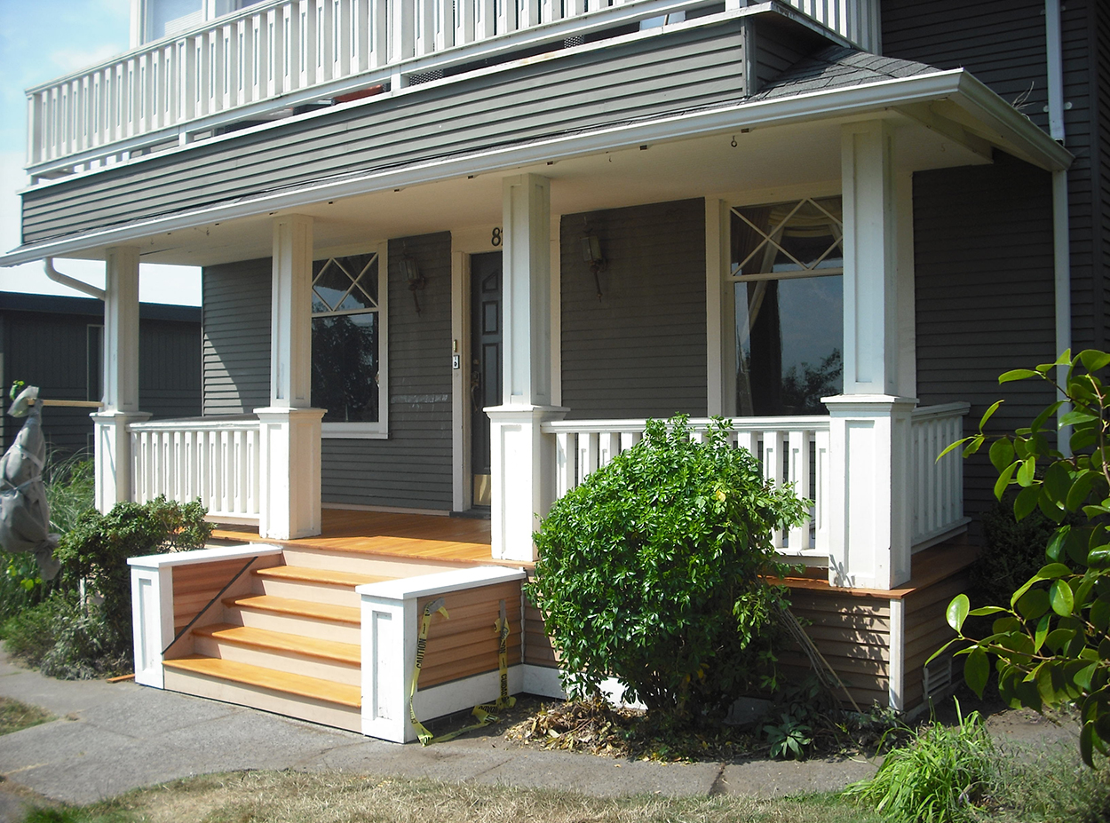Queen Anne Historic Front Porch Period Replication – Seattle Historic ...