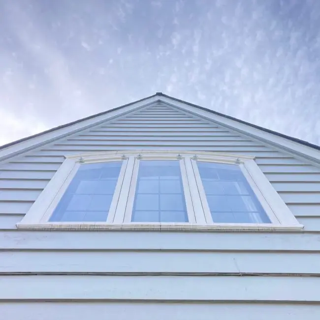 Three Radius Top Storm Sash Installed On Historic Home